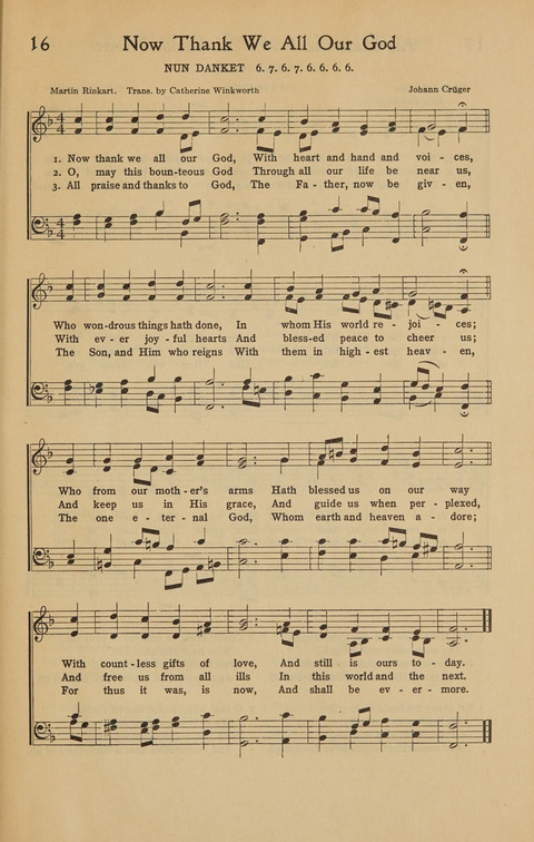Immanuel Hymnal: with scripture responses for use by minister and people in public worship page 15