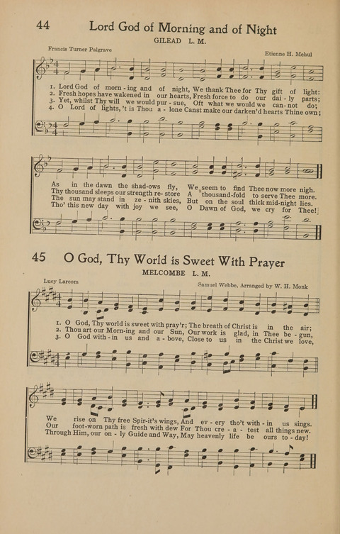 Immanuel Hymnal: with scripture responses for use by minister and people in public worship page 40