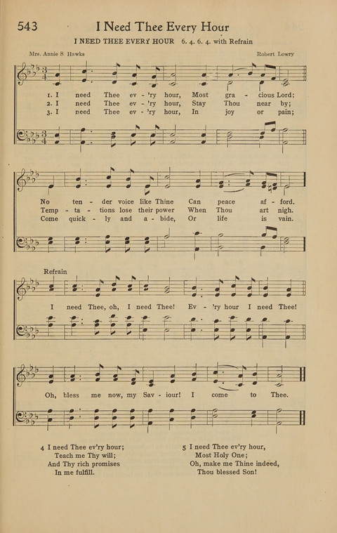 Immanuel Hymnal: with scripture responses for use by minister and people in public worship page 453