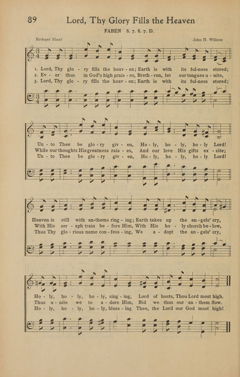 Immanuel Hymnal: with scripture responses for use by minister and people in public worship page 74