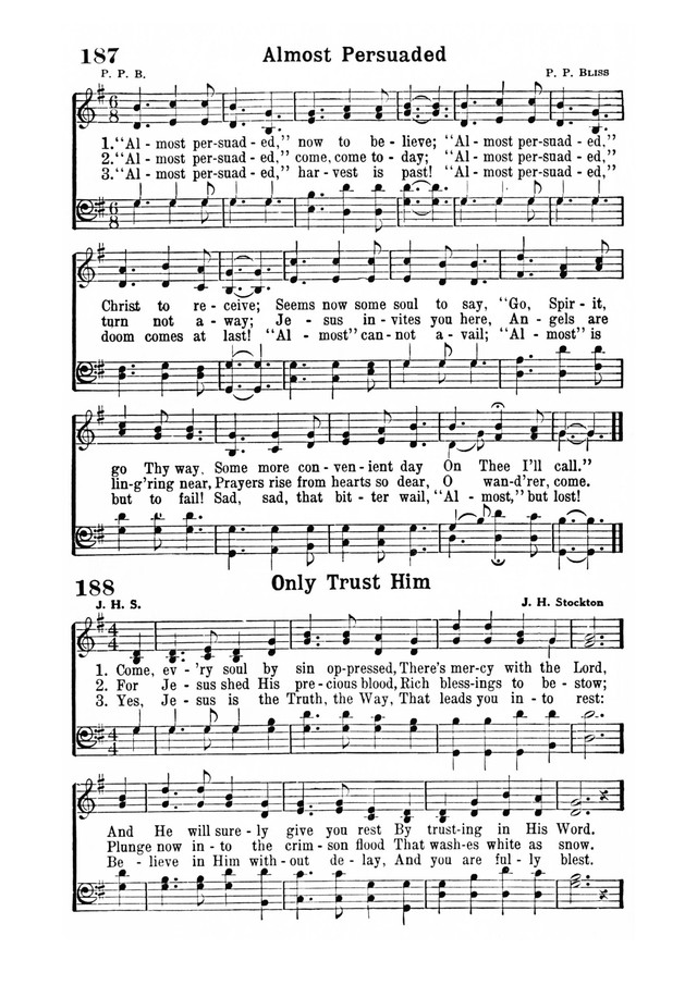 Inspiring Hymns page 166