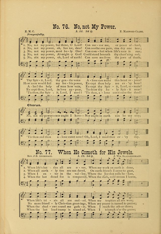 The International Lesson Hymnal page 52