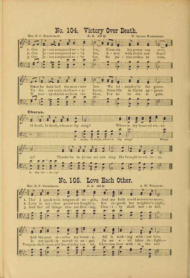 The International Lesson Hymnal page 70