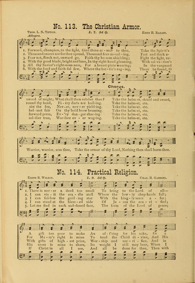 The International Lesson Hymnal page 76