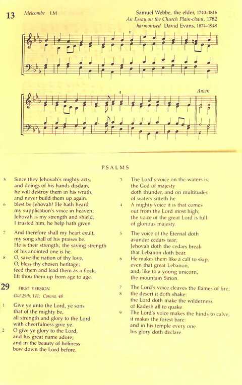 The Irish Presbyterian Hymnbook page 103