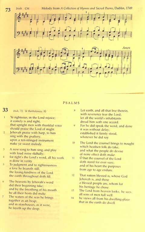 The Irish Presbyterian Hymbook page 121