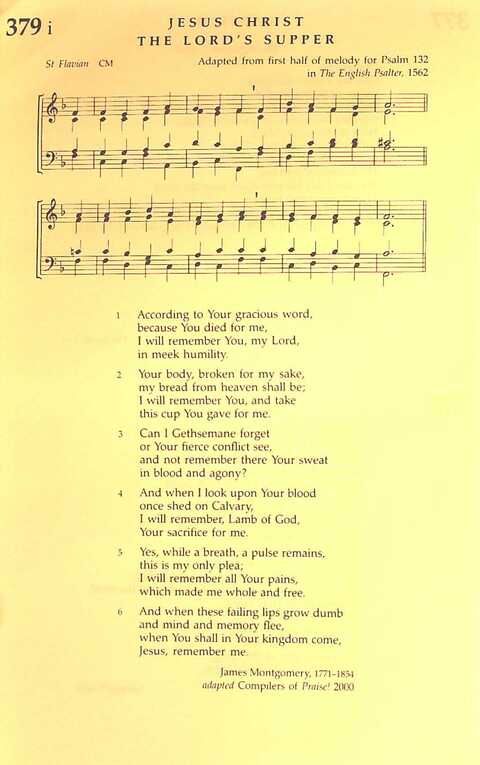 The Irish Presbyterian Hymnbook page 1377