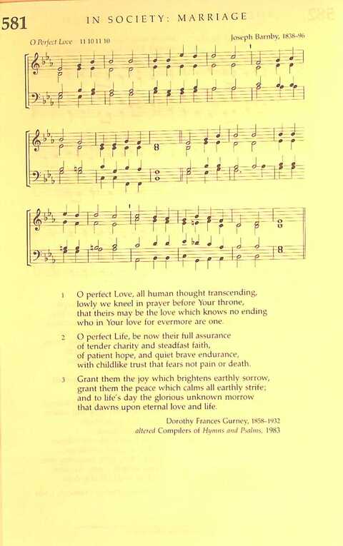 The Irish Presbyterian Hymnbook page 1696