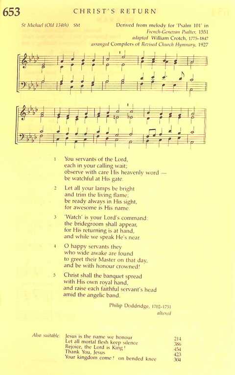 The Irish Presbyterian Hymnbook page 1802