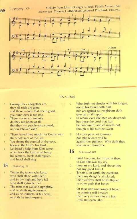 The Irish Presbyterian Hymnbook page 33