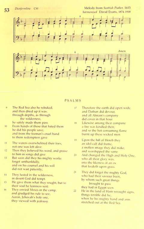 The Irish Presbyterian Hymnbook page 421