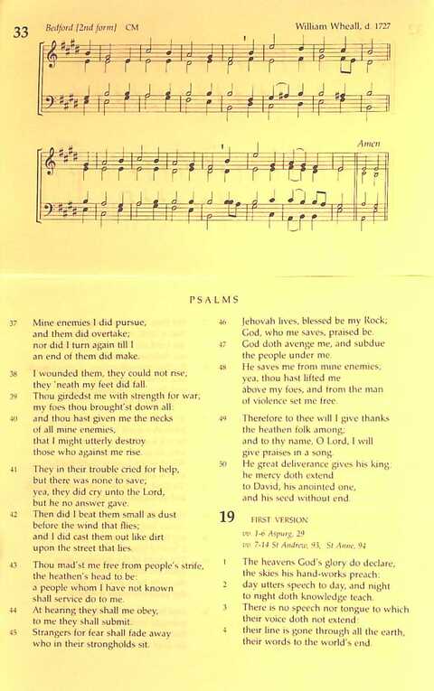 The Irish Presbyterian Hymnbook page 44