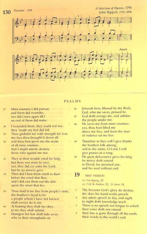 The Irish Presbyterian Hymnbook page 45