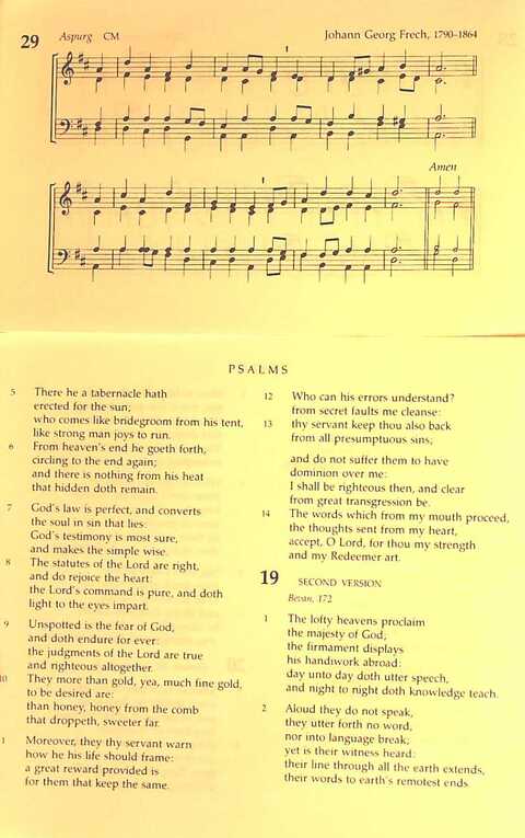 The Irish Presbyterian Hymnbook page 47