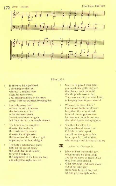 The Irish Presbyterian Hymnbook page 52