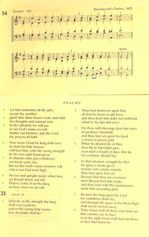 The Irish Presbyterian Hymnbook page 55