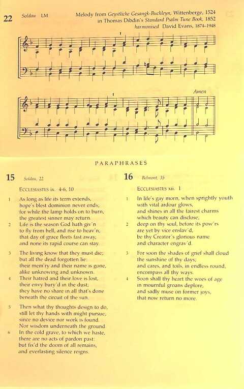 The Irish Presbyterian Hymbook page 643