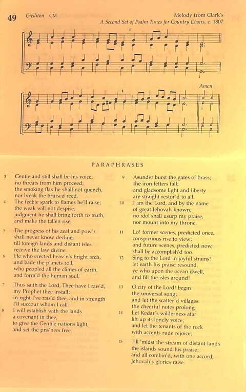 The Irish Presbyterian Hymnbook page 663