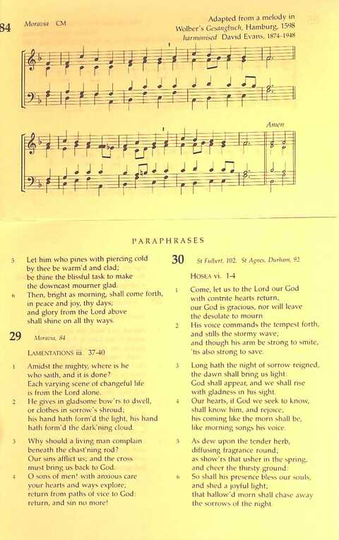 The Irish Presbyterian Hymbook page 675