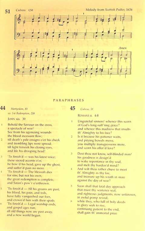 The Irish Presbyterian Hymbook page 705