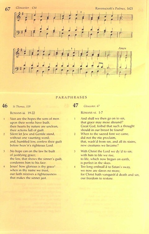 The Irish Presbyterian Hymnbook page 707