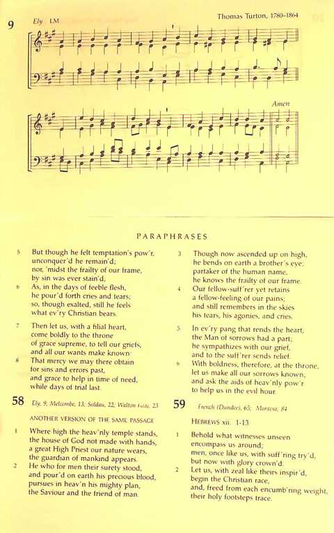 The Irish Presbyterian Hymnbook page 736