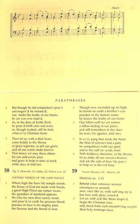 The Irish Presbyterian Hymnbook page 740