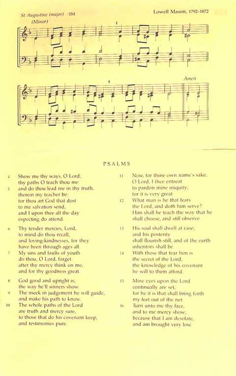 The Irish Presbyterian Hymnbook page 84