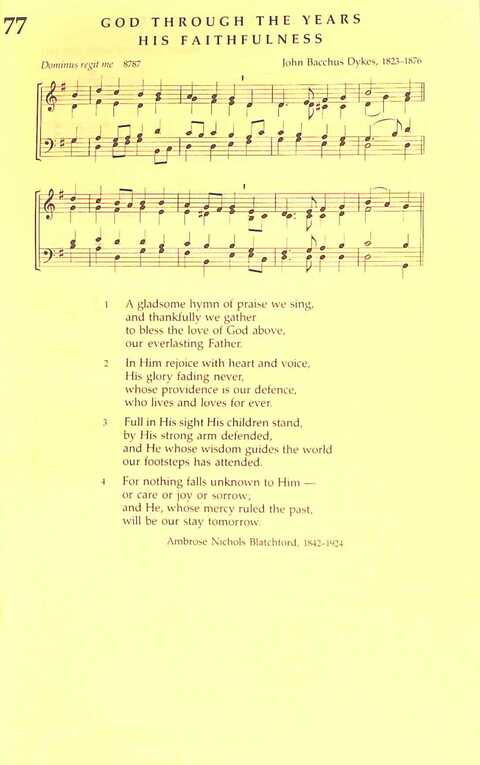 The Irish Presbyterian Hymnbook page 916