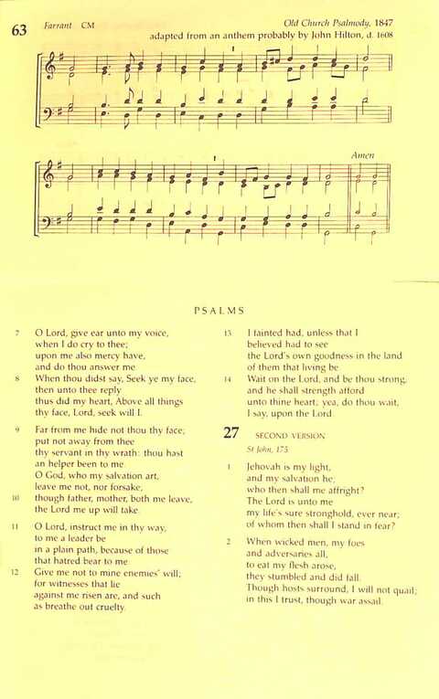 The Irish Presbyterian Hymnbook page 95