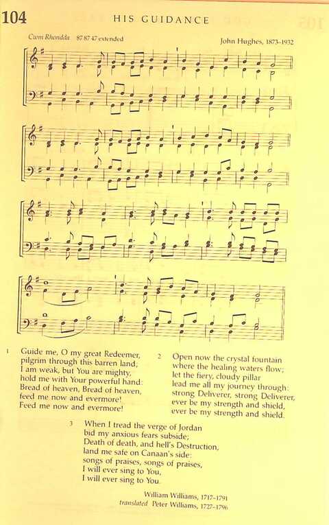 The Irish Presbyterian Hymnbook page 954