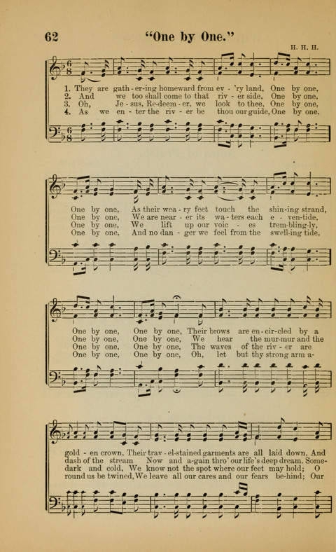 The Iris: Songs of Jesus, for Sunday-schools and devotional meetings page 62