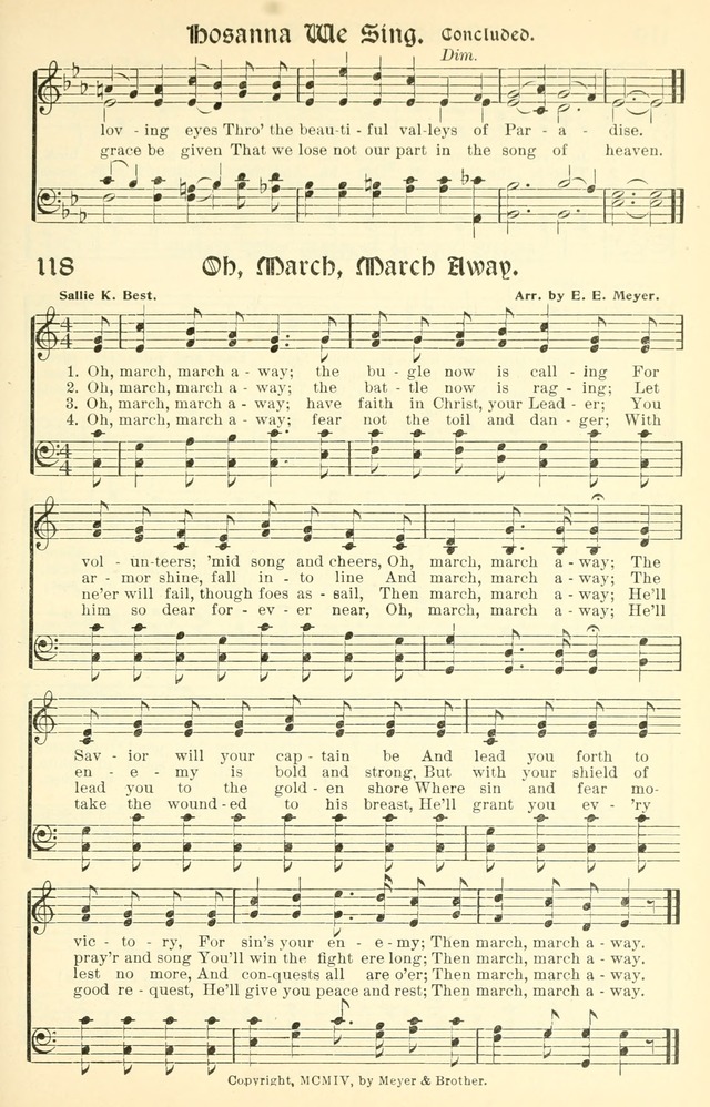 Inspiring Songs No. 1: for the Sunday school page 128