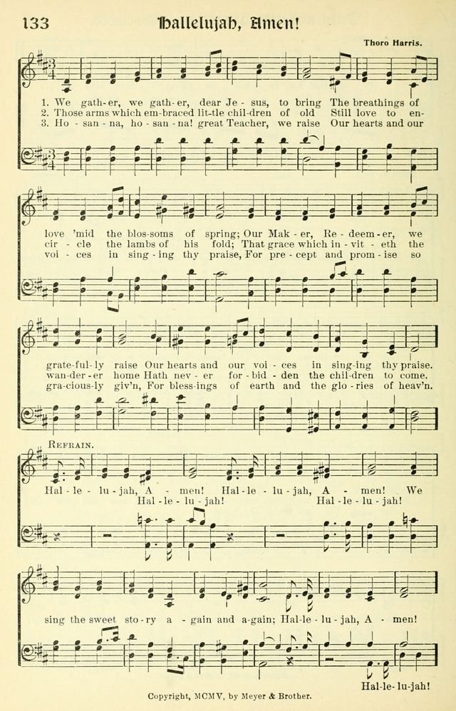 Inspiring Songs No. 1: for the Sunday school page 143