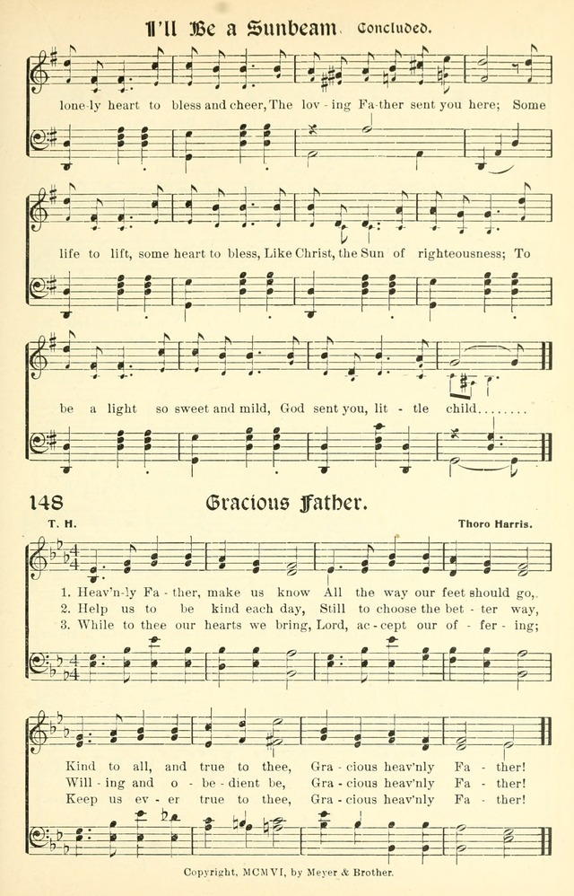 Inspiring Songs No. 1: for the Sunday school page 158