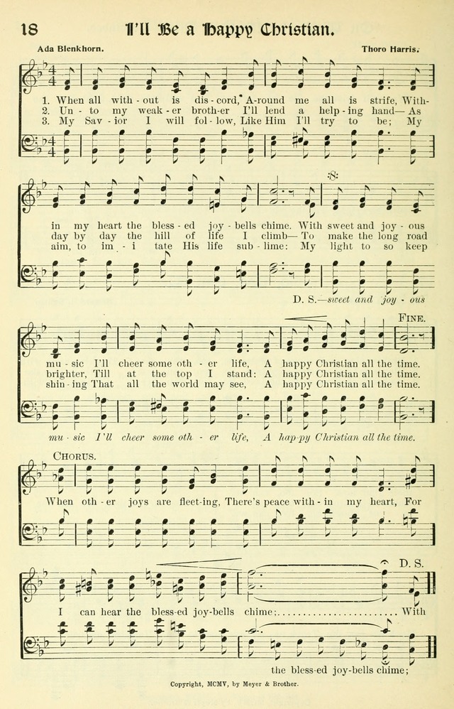 Inspiring Songs No. 1: for the Sunday school page 25