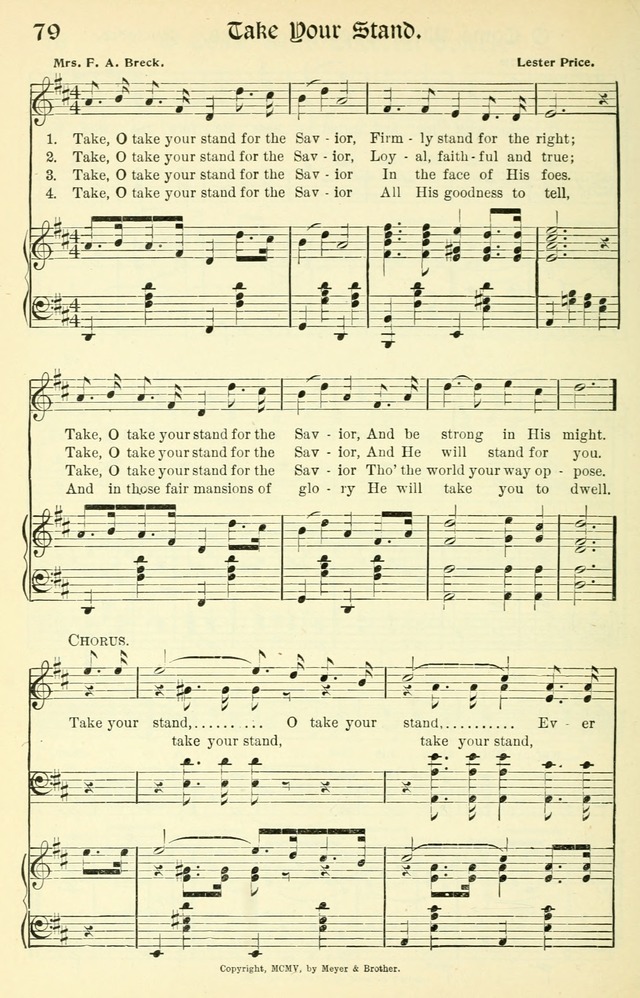 Inspiring Songs No. 1: for the Sunday school page 87