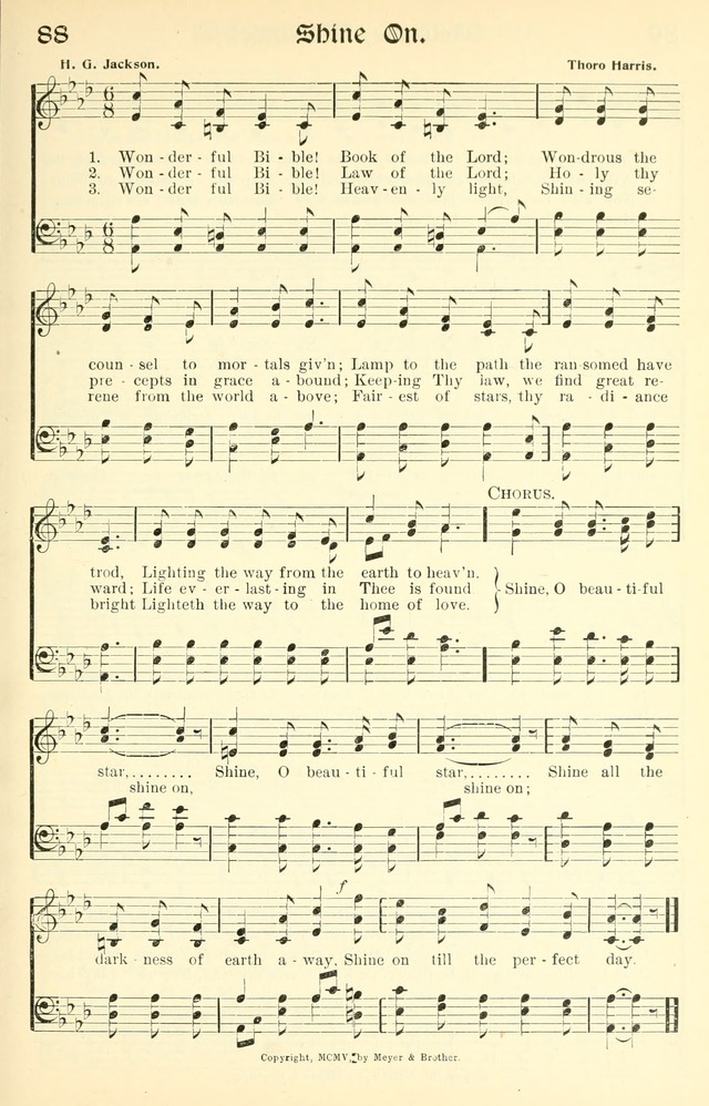 Inspiring Songs No. 1: for the Sunday school page 98