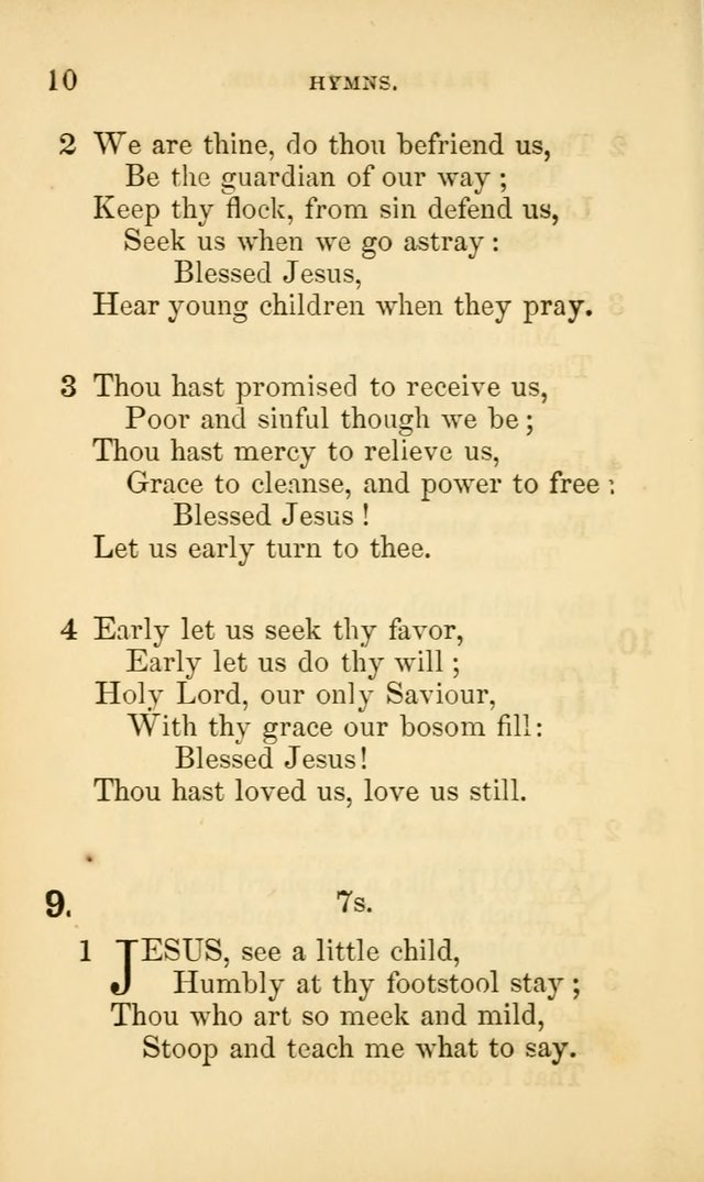 The Infant-School Hymn-Book page 10
