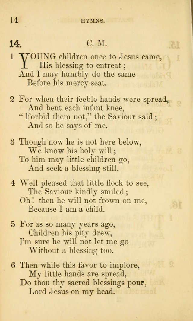 The Infant-School Hymn-Book page 14