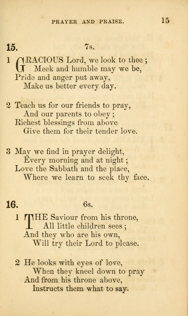 The Infant-School Hymn-Book page 15