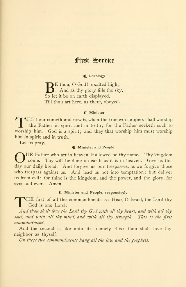 Isles of Shoals Hymn Book and Candle Light Service page 115