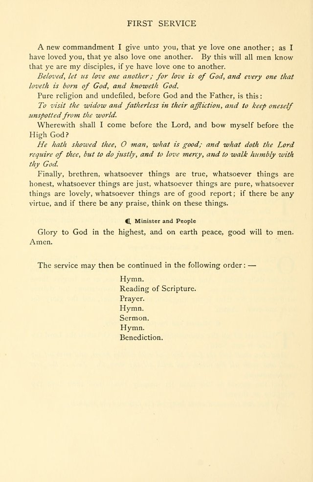 Isles of Shoals Hymn Book and Candle Light Service page 116