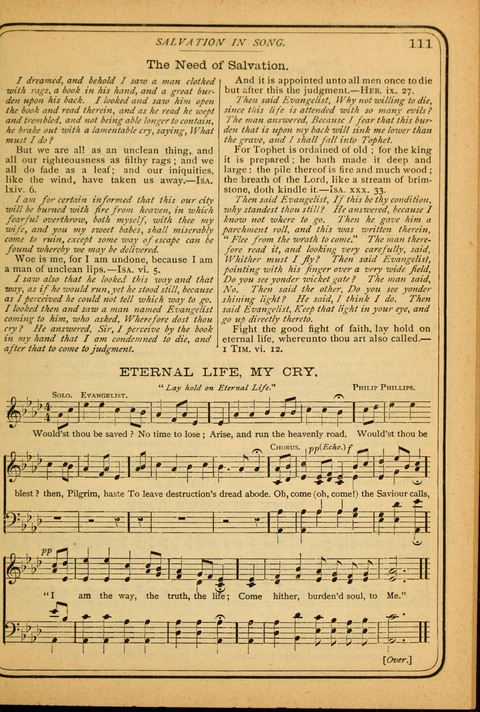 International Song Service: with gems rom fifty authors page 111