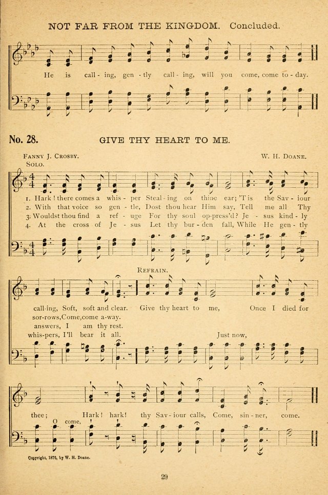 International Song Service: with Bright Gems from fifty authors, for Sunday-schools, gospel meetings, missionary and young people