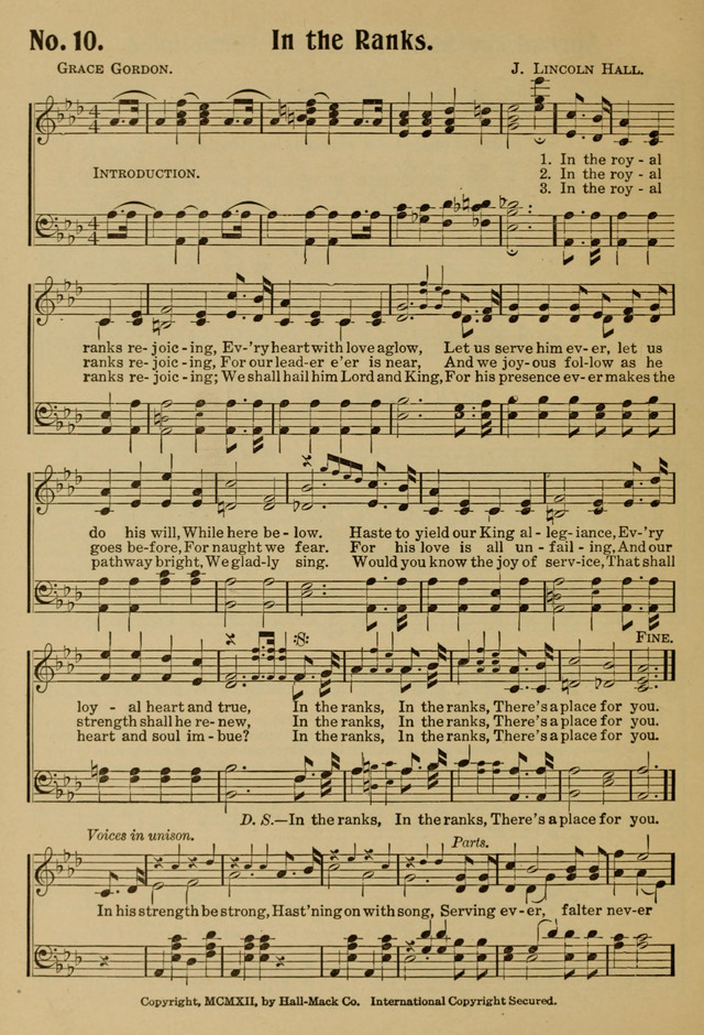 Ideal Sunday School Hymns page 10