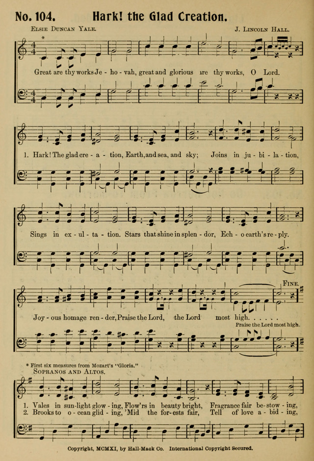 Ideal Sunday School Hymns page 104