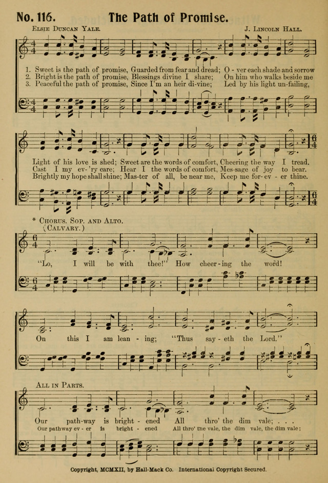 Ideal Sunday School Hymns page 116