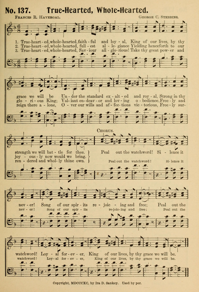 Ideal Sunday School Hymns page 137