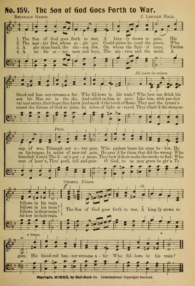 Ideal Sunday School Hymns page 159
